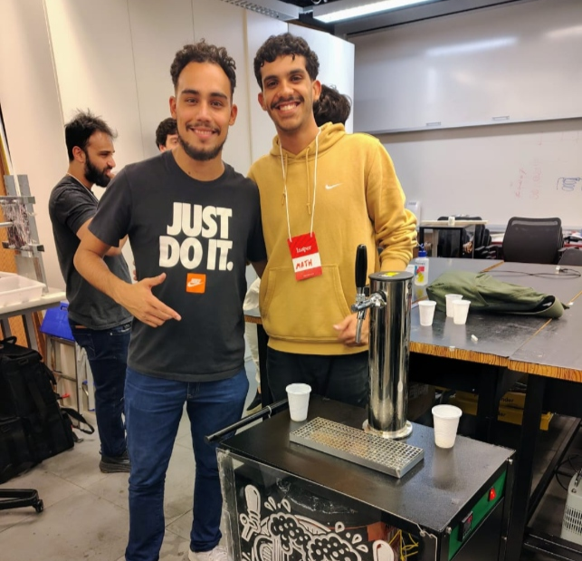 Chopeira desenvolvida em aula