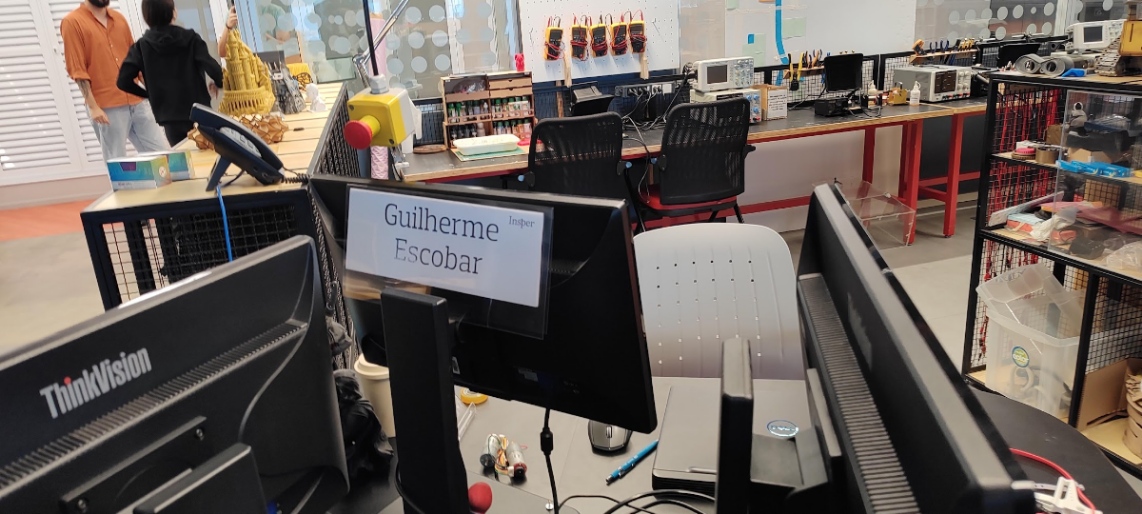 Primeiro dia de estágio no FabLab do Insper